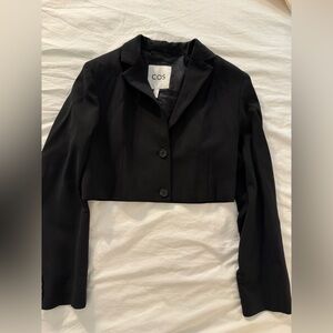 COS Cropped Blazer Jacket Size 4